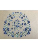 FAUTEUIL AUX OEILLETS BLEUS