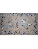 TAPIS OISEAUX ET PAPILLONS